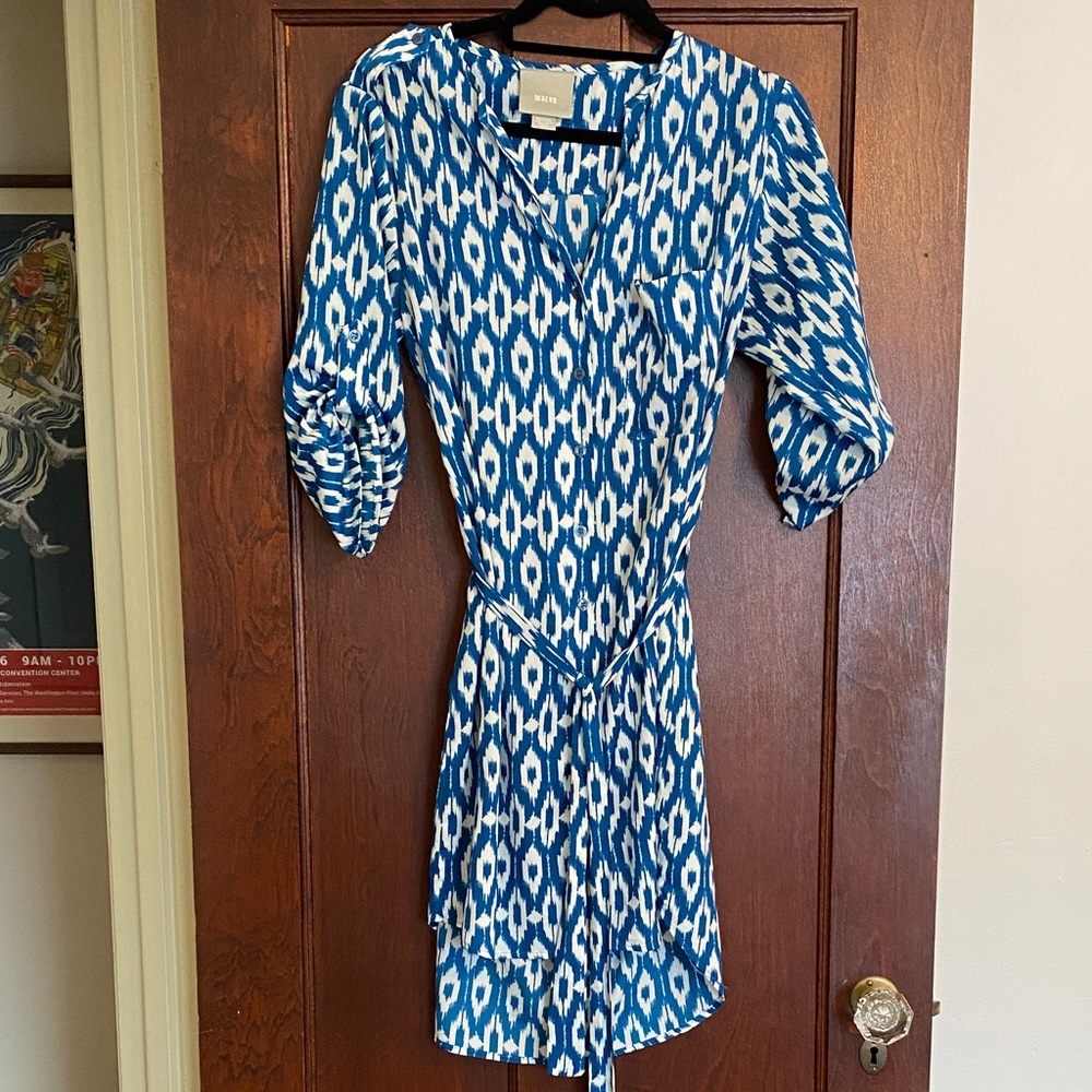 Ikat Patterned Dress